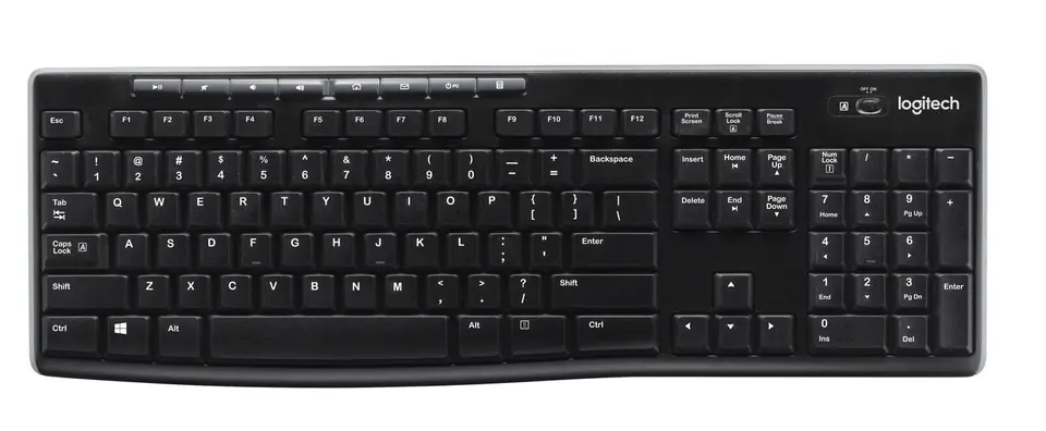 ⁨Logitech K270 Keyboard, US/Int⁩ w sklepie Wasserman.eu