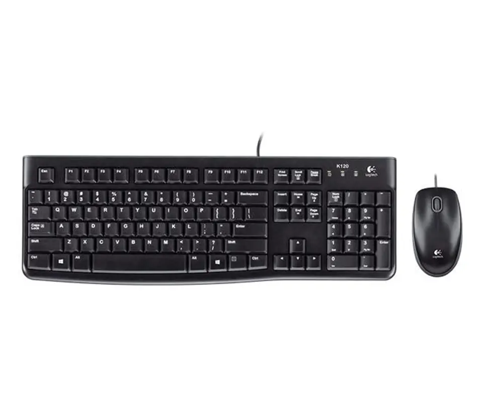 ⁨Logitech MK120 combo, German QWERTZ⁩ w sklepie Wasserman.eu