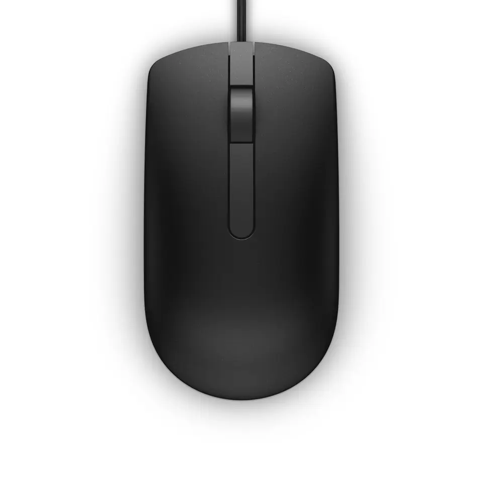 ⁨DELL MS116 mouse USB Type-A Optical 1000 DPI Ambidextrous⁩ at Wasserman.eu