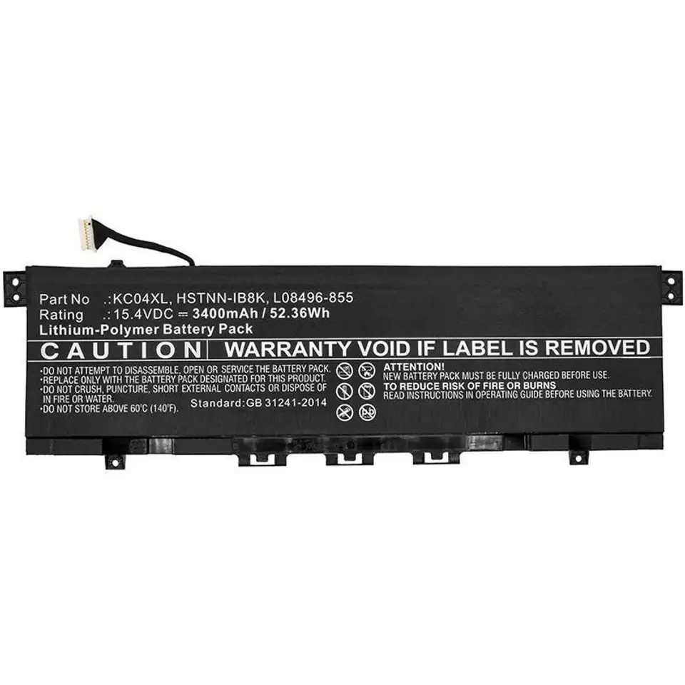 ⁨CoreParts Laptop Battery for HP 52Wh⁩ w sklepie Wasserman.eu