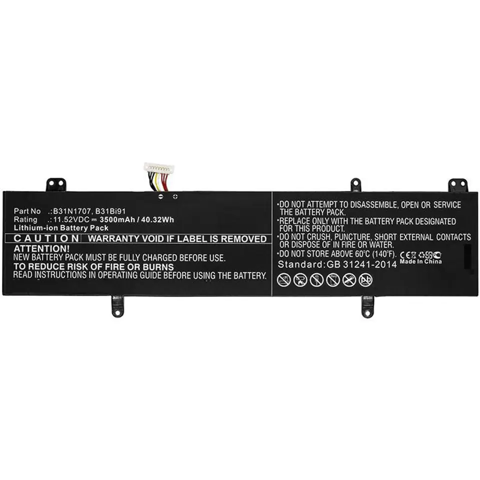 ⁨CoreParts Laptop Battery for Asus 40WH⁩ w sklepie Wasserman.eu