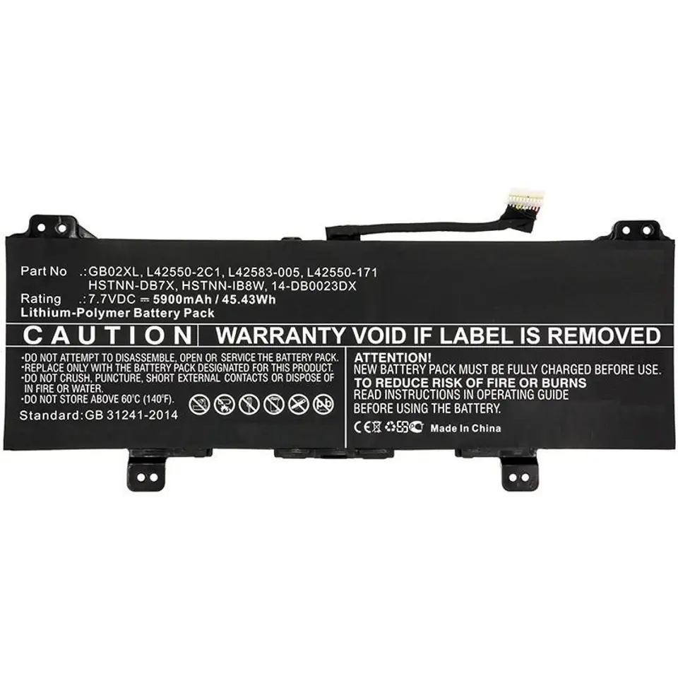 ⁨CoreParts Laptop Battery for HP 45.43Wh⁩ w sklepie Wasserman.eu