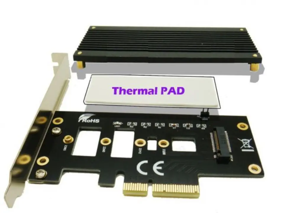 ⁨CoreParts M.2/NVME (NGFF) SSD to PCIe⁩ w sklepie Wasserman.eu