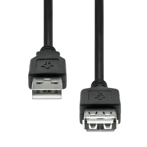 ⁨ProXtend USB 2.0 Extension Cable Black⁩ w sklepie Wasserman.eu
