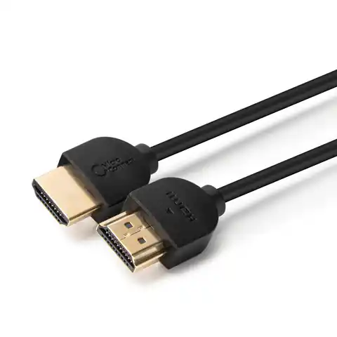 ⁨MicroConnect 4K HDMI Cable Slim 0.5m⁩ w sklepie Wasserman.eu
