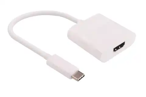 ⁨MicroConnect USB-C to HDMI, White⁩ w sklepie Wasserman.eu