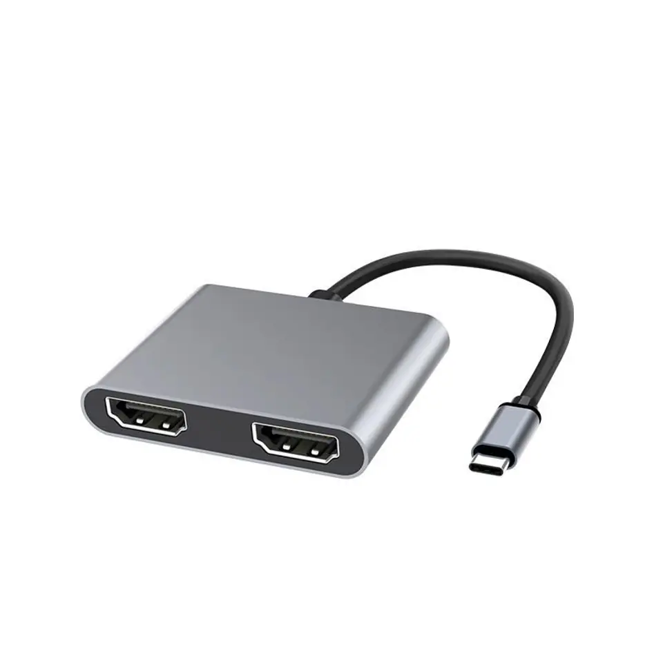 ⁨MicroConnect USB-C to HDMI X2 Female⁩ w sklepie Wasserman.eu