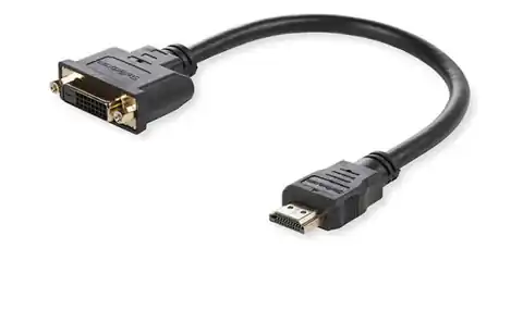 ⁨MicroConnect Adapter HDMI -  DVI M/F, 15CM⁩ w sklepie Wasserman.eu
