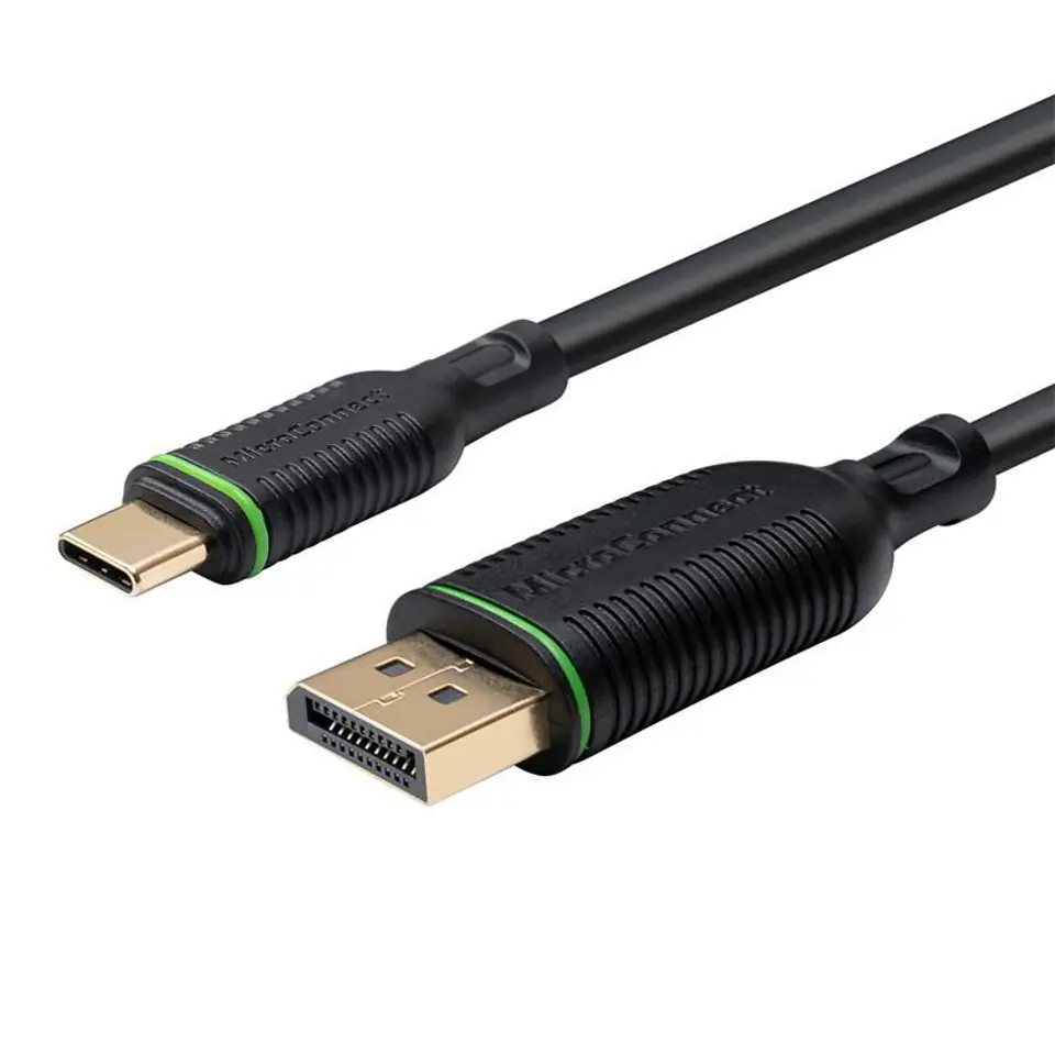 ⁨MicroConnect USB-C Displayport cable 1m⁩ w sklepie Wasserman.eu