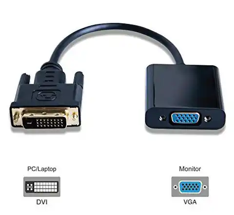 ⁨MicroConnect Adapter DVI-D to VGA adapter⁩ w sklepie Wasserman.eu