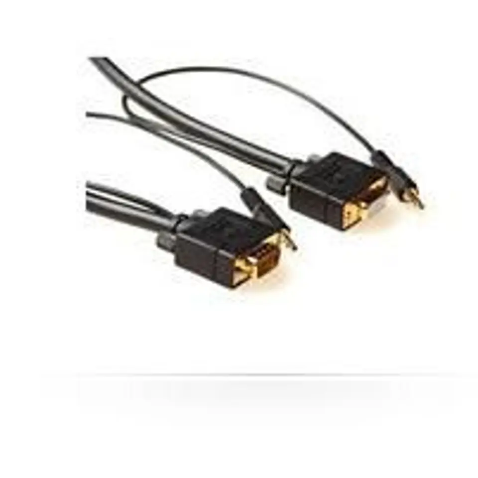 ⁨MicroConnect SVGA HD15 5m M-F. 3.5MM⁩ w sklepie Wasserman.eu