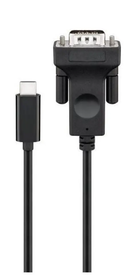 ⁨MicroConnect USB - C to VGA 1.8m, Black⁩ w sklepie Wasserman.eu