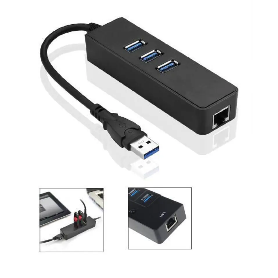 ⁨MicroConnect USB 3.2 Gen 1 HUB with⁩ w sklepie Wasserman.eu