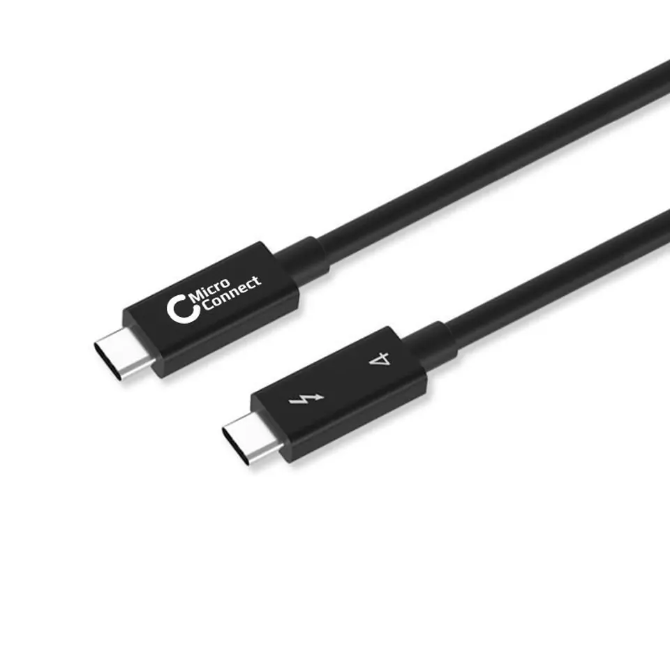 ⁨MicroConnect Thunderbolt 4 Cable, 1M,⁩ w sklepie Wasserman.eu