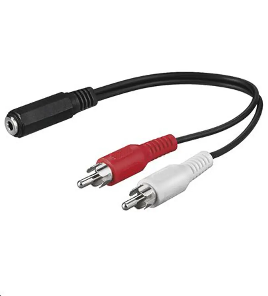 ⁨MicroConnect Audio Adapter Cable, 0,2 meter⁩ w sklepie Wasserman.eu