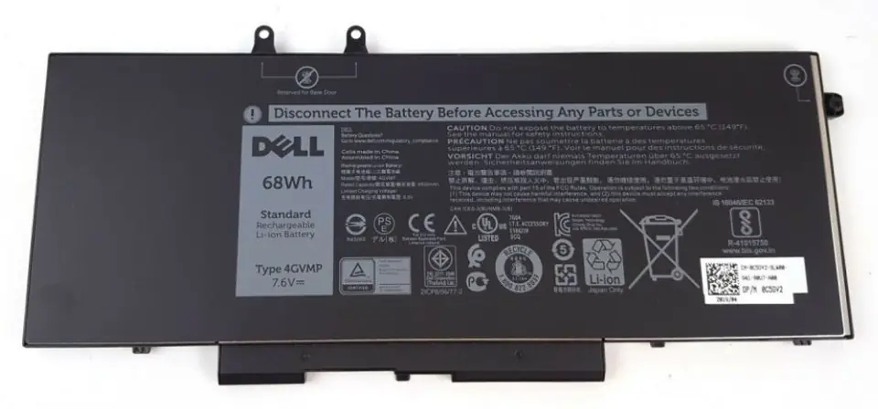 ⁨Dell 68Wh Lithium-ion battery,⁩ w sklepie Wasserman.eu