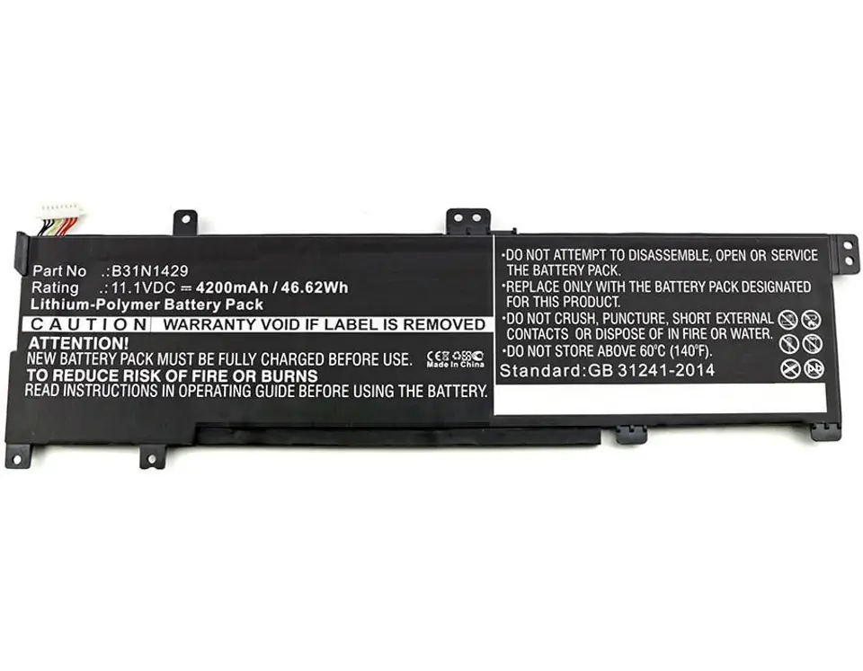 ⁨CoreParts Laptop Battery for Asus 39Wh⁩ w sklepie Wasserman.eu