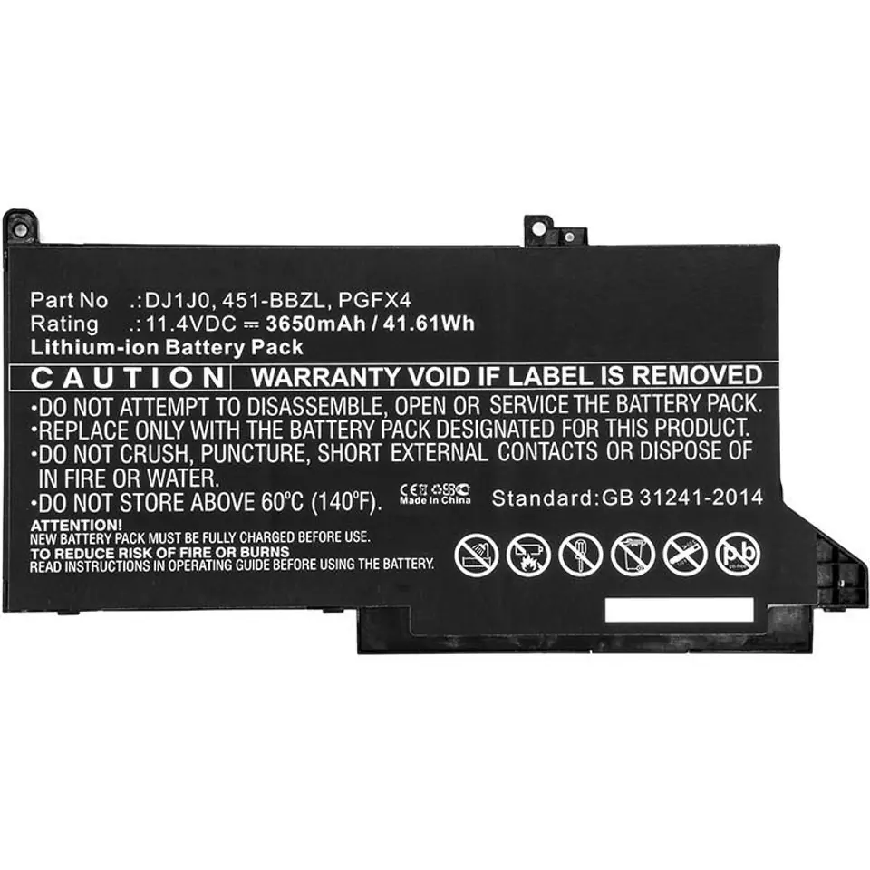 ⁨CoreParts Laptop Battery for Dell 42Wh⁩ w sklepie Wasserman.eu