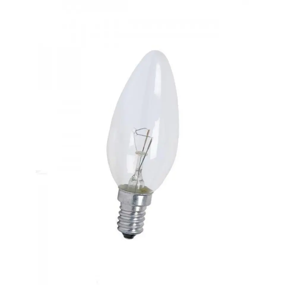 ⁨SHOCK BULB HIGH-LEVEL. TRANSPARENT CANDLE 40W E-14⁩ at Wasserman.eu