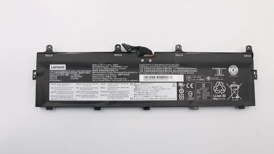 ⁨Lenovo Battery 6c, 99Wh, LiIon, SMP⁩ w sklepie Wasserman.eu