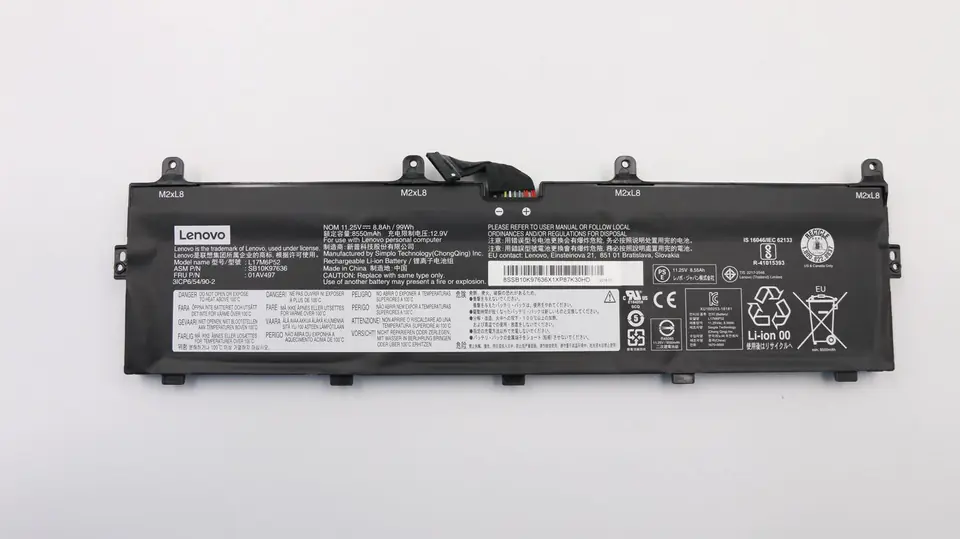 ⁨Lenovo 99Wh Lithium-ion battery for⁩ w sklepie Wasserman.eu