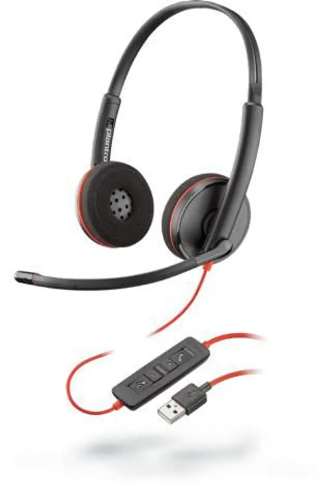 ⁨Poly Blackwire C3220 USB A Headset⁩ w sklepie Wasserman.eu