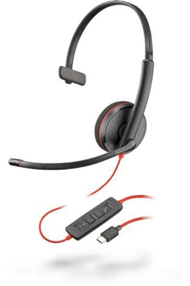 ⁨Poly Blackwire C3210 USB A Headset⁩ w sklepie Wasserman.eu