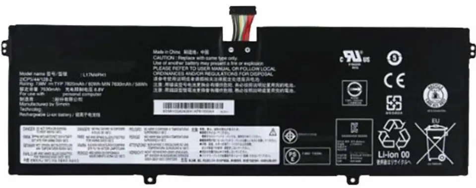 ⁨Lenovo Battery 7.68V 60Wh 4 Cell⁩ w sklepie Wasserman.eu