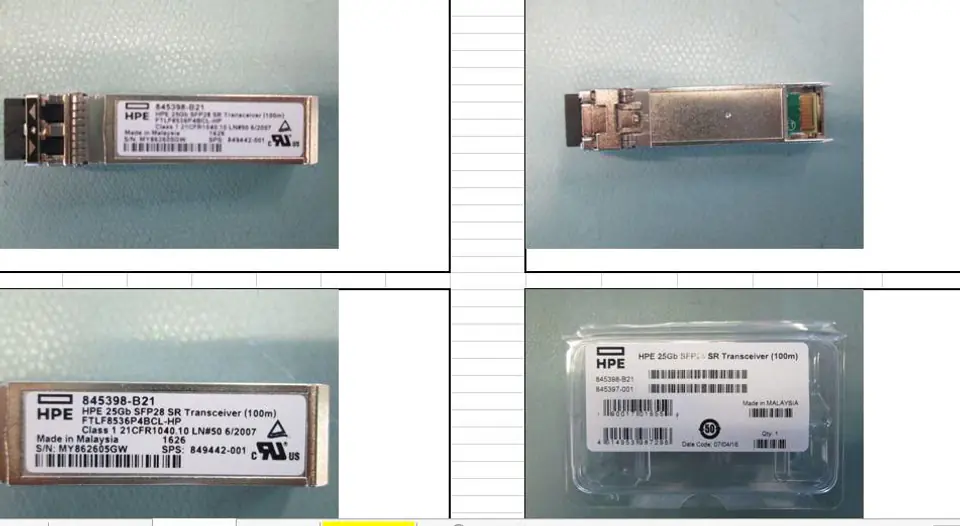 ⁨Hewlett Packard Enterprise 25Gb SFP28 Short Reach⁩ w sklepie Wasserman.eu