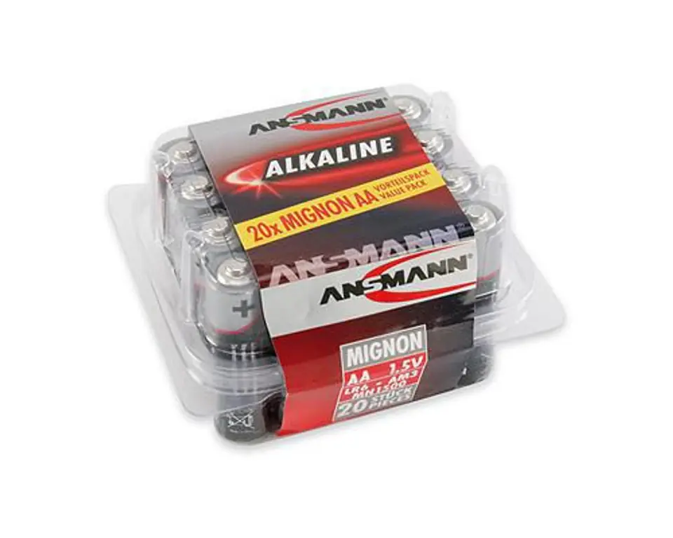 ⁨ANSMANN Battery LR6 (AA),1x20,1.5V⁩ w sklepie Wasserman.eu