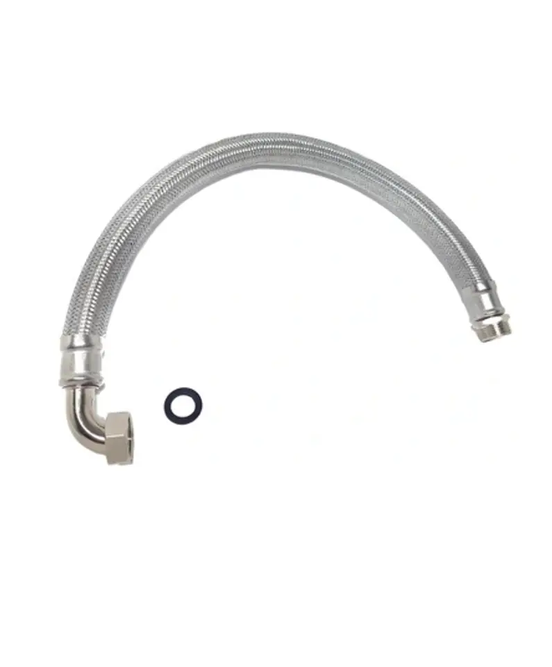 ⁨ANTI-VIBRATION HOSE HWA 700MM 1' WITH KNEE⁩ at Wasserman.eu