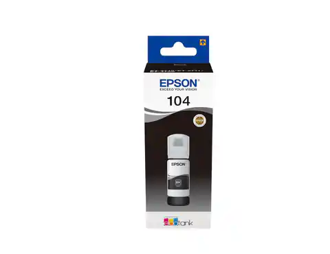 ⁨Epson 104 EcoTank Black ink bottle⁩ w sklepie Wasserman.eu