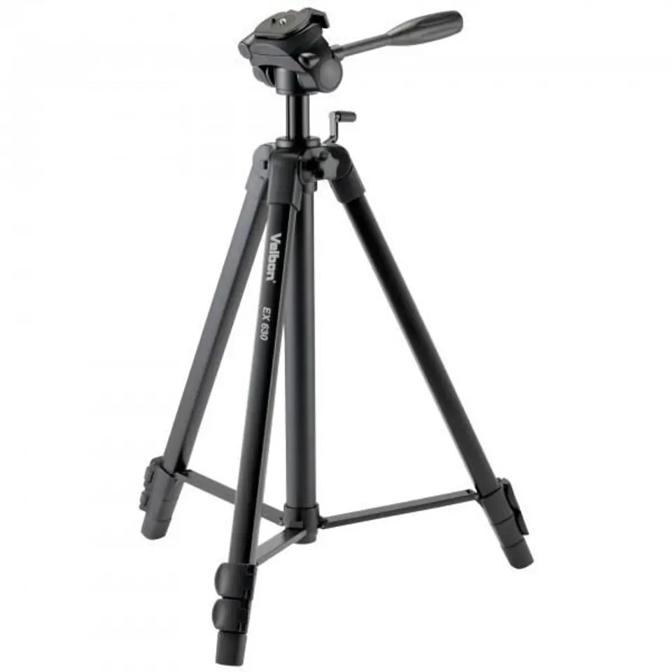 ⁨Velbon EX-630 tripod universal 3 leg(s) Black⁩ at Wasserman.eu