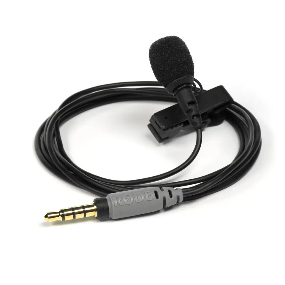 RØDE smartLav+ Black Lavalier/Lapel microphone at Wasserman.eu