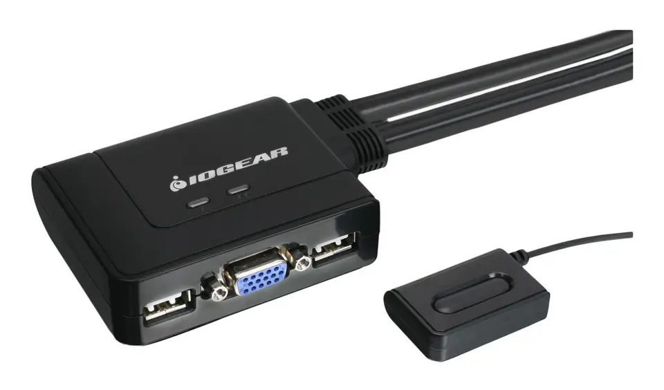 ⁨IOGEAR 2-Port USB KVM Switch VGA⁩ w sklepie Wasserman.eu