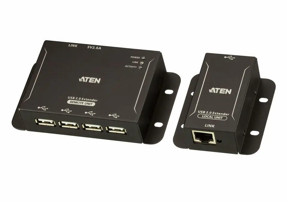 Aten 4-Port USB 2.0 CAT 5 Extender w sklepie Wasserman.eu