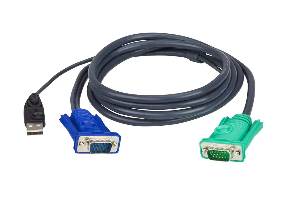 ⁨Aten KVM CABLE USB PC TO HD SWITCH⁩ w sklepie Wasserman.eu