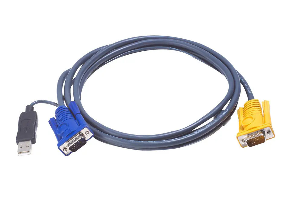 USB KVM Cable HDB USB, 3in1SPHD, 3m at Wasserman.eu