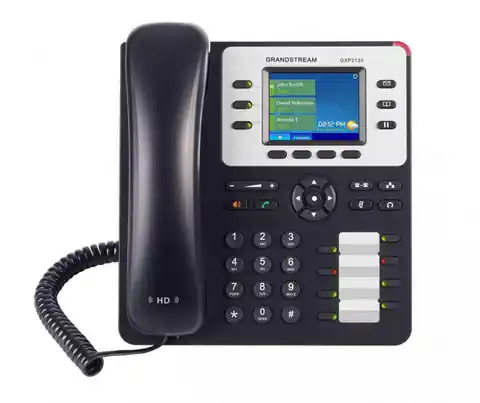 ⁨Grandstream Networks GXP-2130 IP phone Black Wired handset TFT 3 lines⁩ at Wasserman.eu