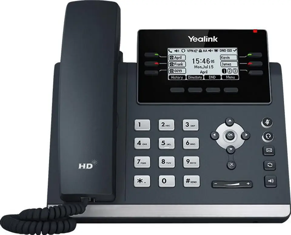 ⁨Yealink SIP-T42U IP phone Grey LCD Wi-Fi⁩ at Wasserman.eu