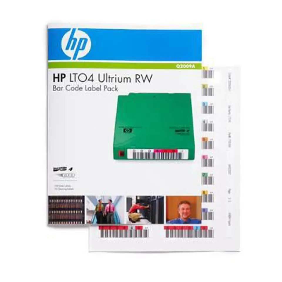 ⁨Hewlett Packard Enterprise LTO-4 Ultrium RW Bar Code⁩ w sklepie Wasserman.eu