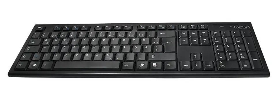 ⁨LogiLink Keyboard Wireless 2,4GHz⁩ w sklepie Wasserman.eu
