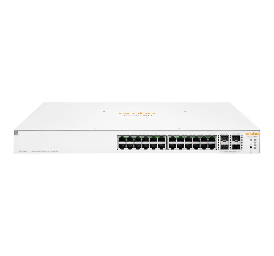 ⁨Hewlett Packard Enterprise Aruba Instant On 1930 Managed L2+ Gigabit Ethernet (10/100/1000) Power over Ethernet (PoE) 1U White⁩ at Wasserman.eu