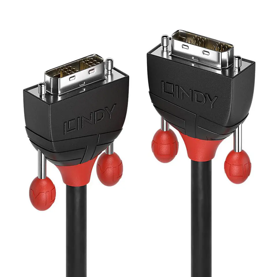 ⁨Lindy 2M Dvi-D Single Link Cable,⁩ w sklepie Wasserman.eu