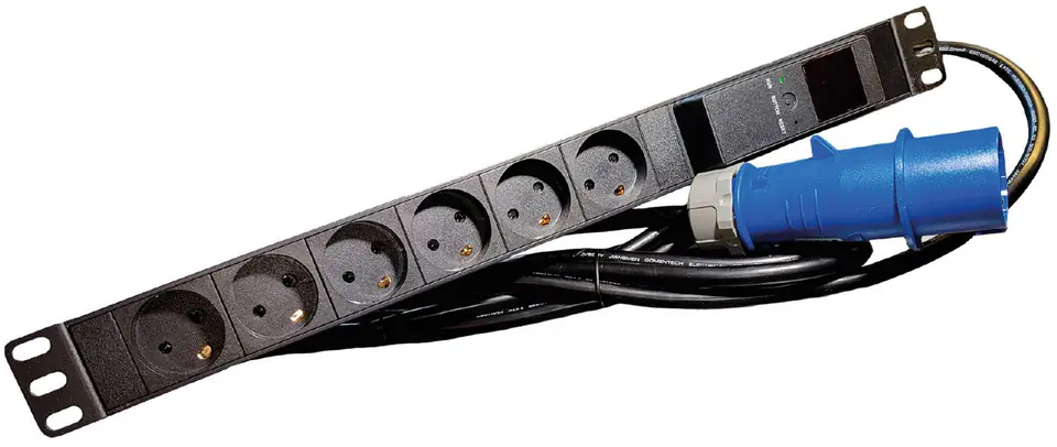 ⁨Lanview 19'' rack mount power strip,⁩ w sklepie Wasserman.eu