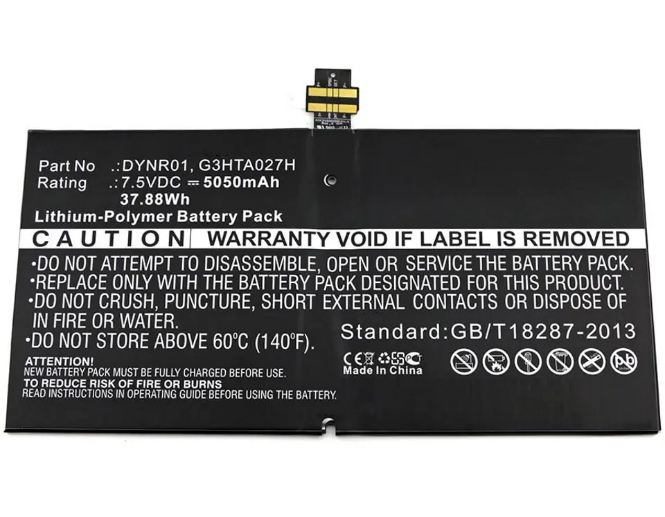 ⁨CoreParts Battery 37.88Wh Li-Pol 7.5V⁩ w sklepie Wasserman.eu