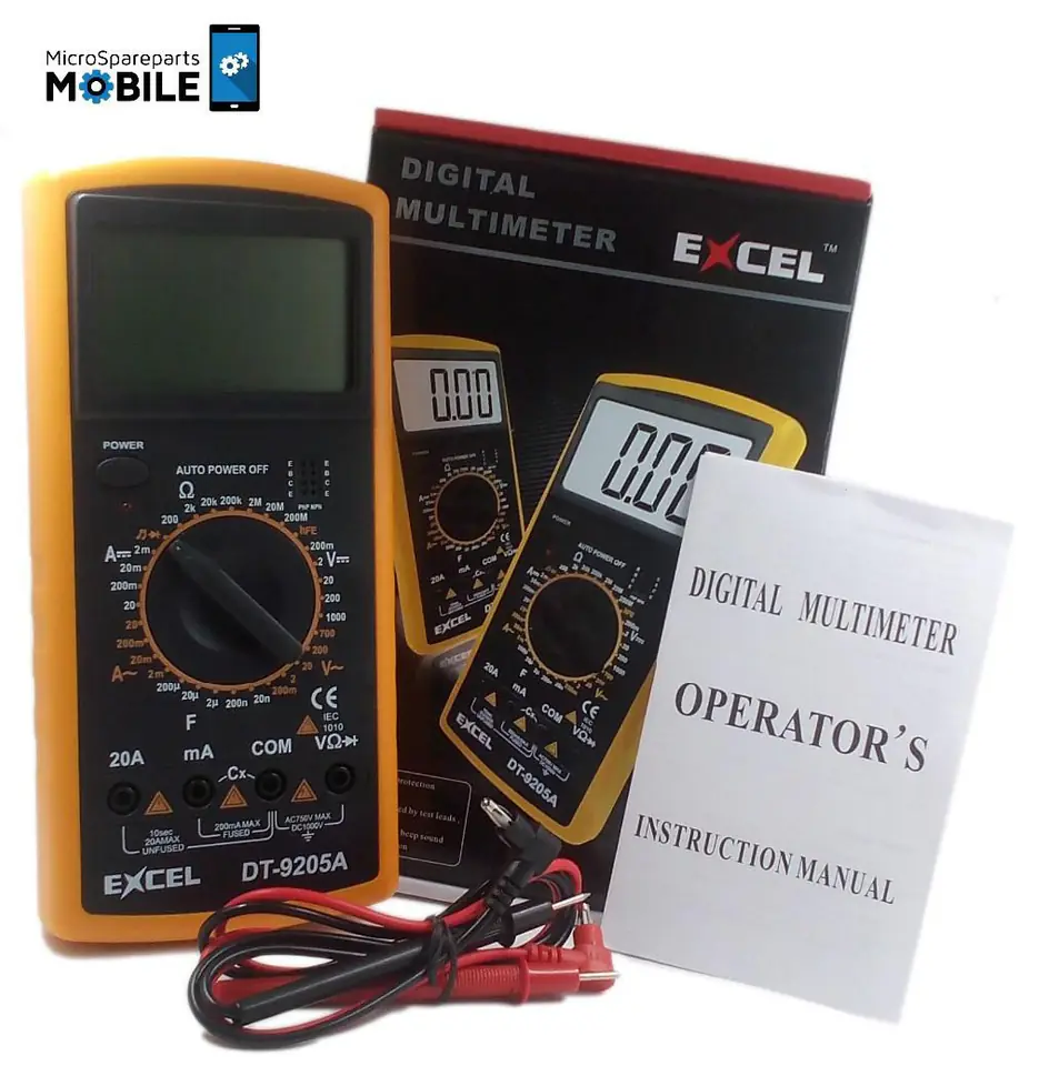 ⁨CoreParts Multimeter - AC/DC/A⁩ w sklepie Wasserman.eu