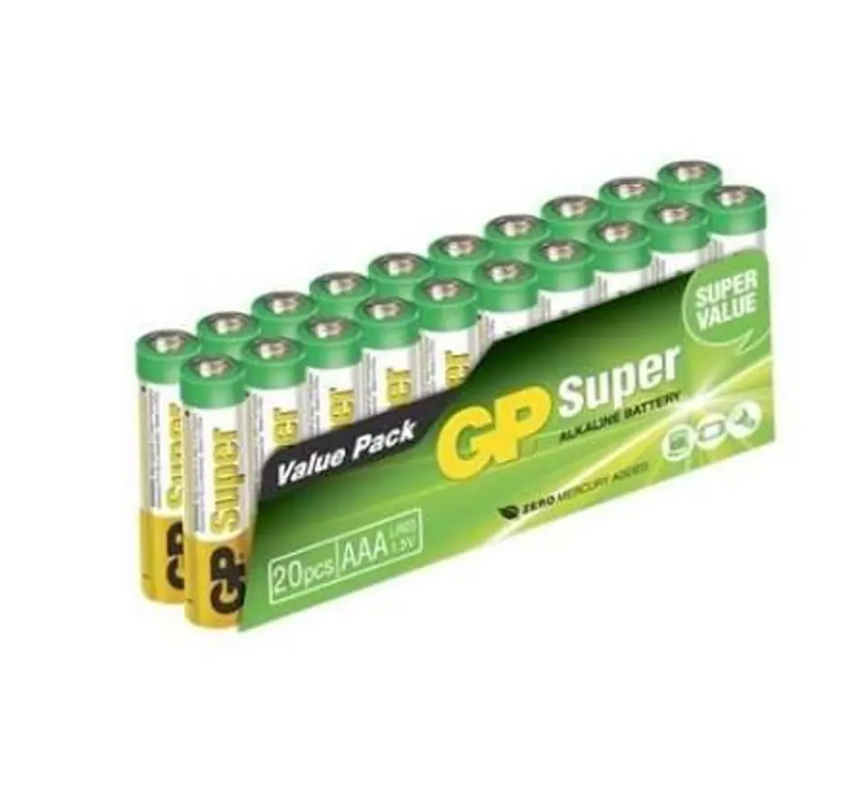 ⁨GP Batteries SUPER ALKALINE  AAA/LR03⁩ w sklepie Wasserman.eu