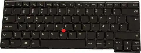 ⁨Lenovo Keyboard (DANISH)⁩ w sklepie Wasserman.eu