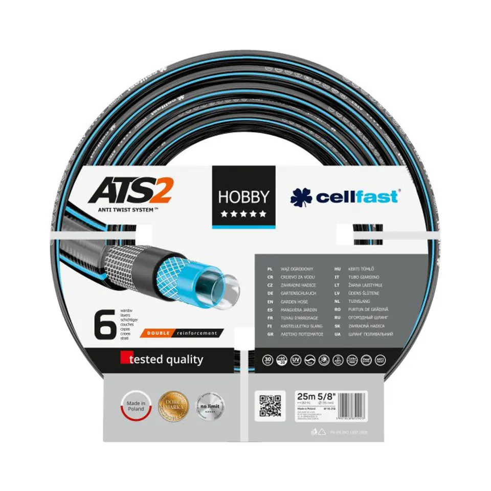 ⁨GARDEN HOSE HOBBY ATS 5/8' 25MB⁩ at Wasserman.eu